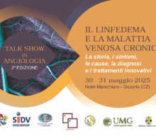 Evento: Il linfedema e la malattia venosa cronica – 30-31 maggio 2025